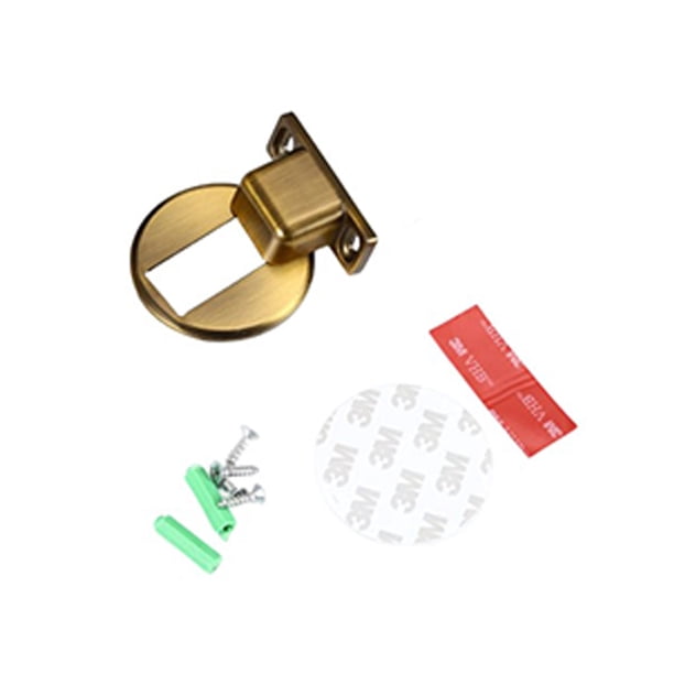 Scienceny Tope de puerta, componente modificado, soporte anticolisión de tamaño pequeño, soporte de tope para puertas de aleación de Zinc, accesorio de Herramientas y ferretería Amarillo Scienceny TO009255-01