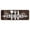 16×47 Inch, variant on American Letter Cutlery Kitchen Mat Non Slip Washable Floor Rug for Sink Laundry Gift for Homeowners