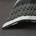 thumbnail image 3 of Lush Décor Boho Striped Reversible 3 Piece Quilt Bedding Set - Black and White - Full/Queen Quilt Set, 3 of 3