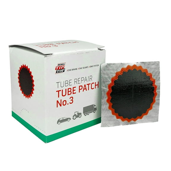 30 Rema Tip Top 3 Round Patch  -  Flat Tire Tube Puncture Repair Kit Refill