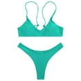 thumbnail image 3 of Women Push Padded Bra Bandage Bikini Swimsuit - Swimwear Bathing Suit - Nylon Spandex - Size S/M/L/XL/XXL, 3 of 4