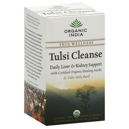 Organic India Organic India  Tulsi Cleanse, 18 ea (Best Taste Tea In India)