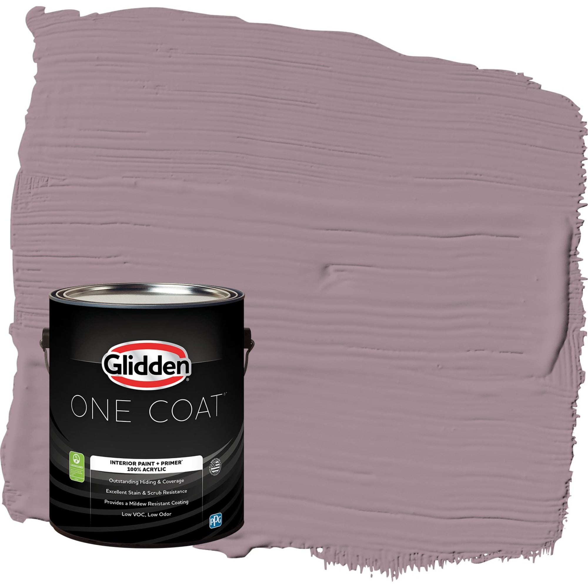 Glidden One Coat Interior Paint and Primer, Tin Lizzie / Purple, 1