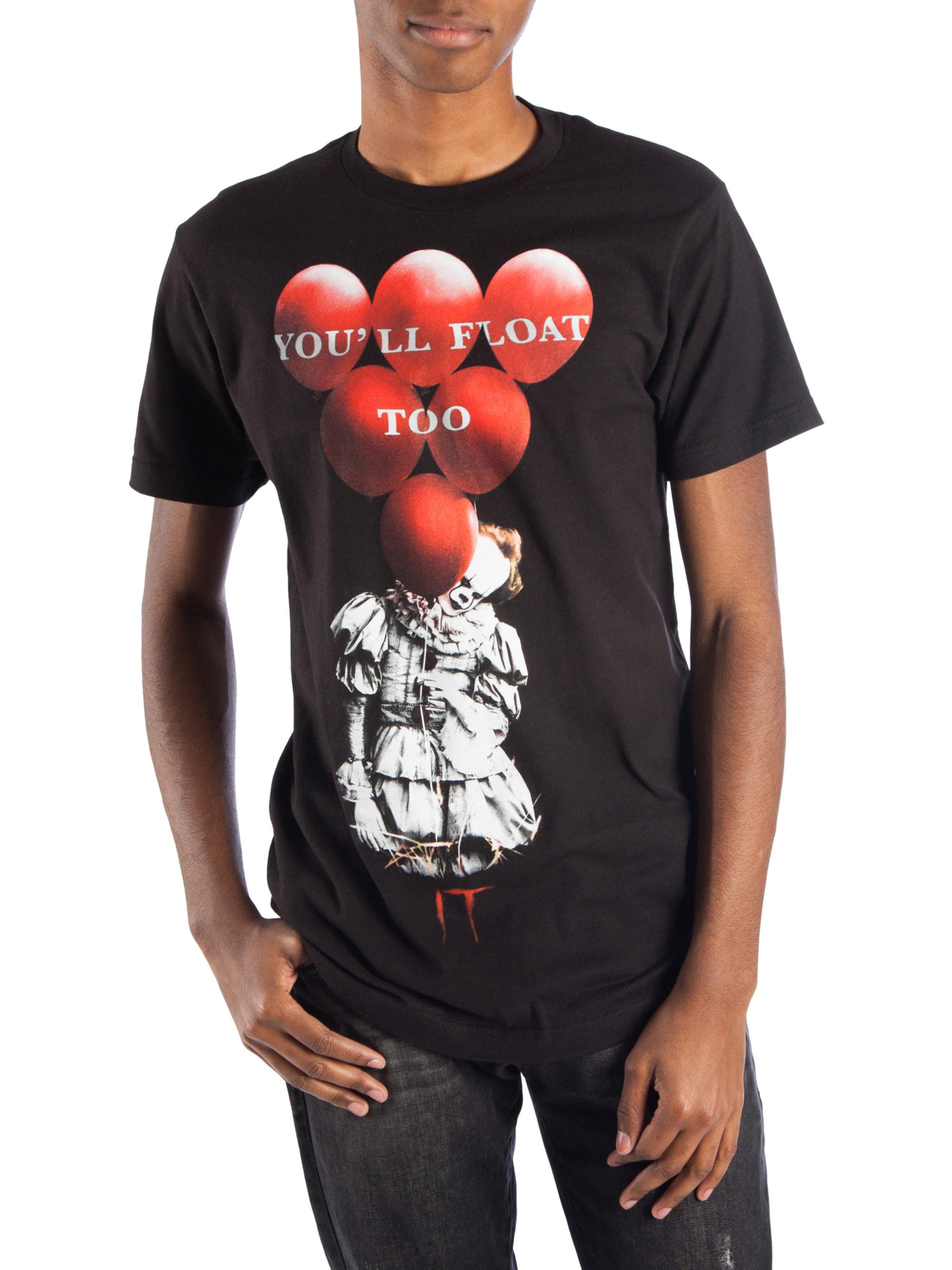 Pennywise It Men's & Big Men's You'll Float Graphic Tee Shirt, Sizes S-3XL