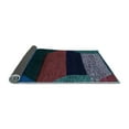 thumbnail image 2 of Ahgly Company Indoor Rectangle Abstract Light Blue Modern Area Rugs, 5' x 8', 2 of 4