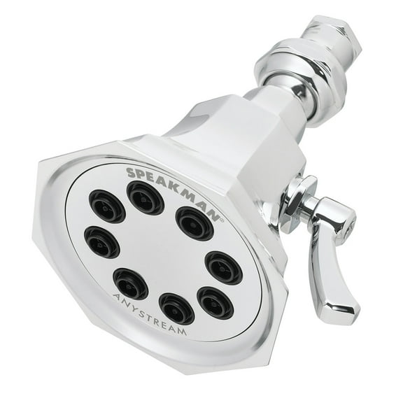 Speakman S-3019-E2 Vintage Shower Head, 2.0 GPM, Polished Chrome