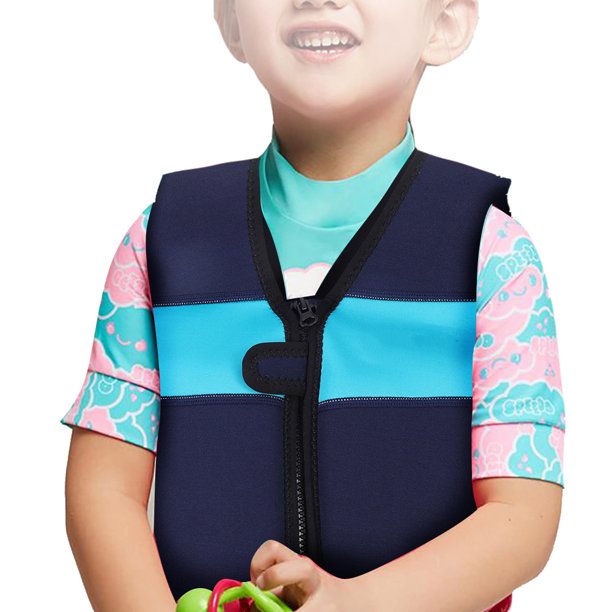 Cergrey Children Swimming Float Suit Swim Vest Jacket For Children 16