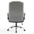 thumbnail image 6 of GENESIS Stylish Comfortable Office Desk Chair, Customer Rolling Seat, Butterfly mechanism Adjustable Height Perfect for Office, Conference Room, Reception, Waiting Area, Grey, 6 of 8