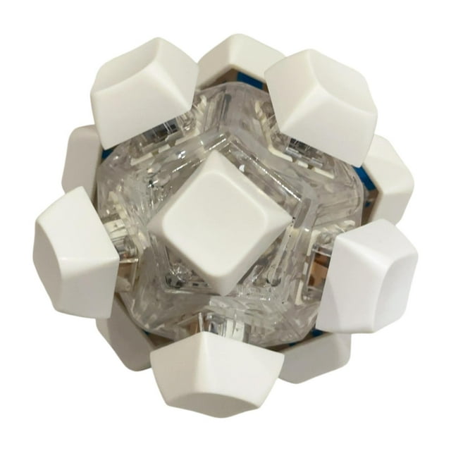 Siruishop Keyboard Fidget Toy Adults Birthday Working Mini Fidget Toy Keyboard White