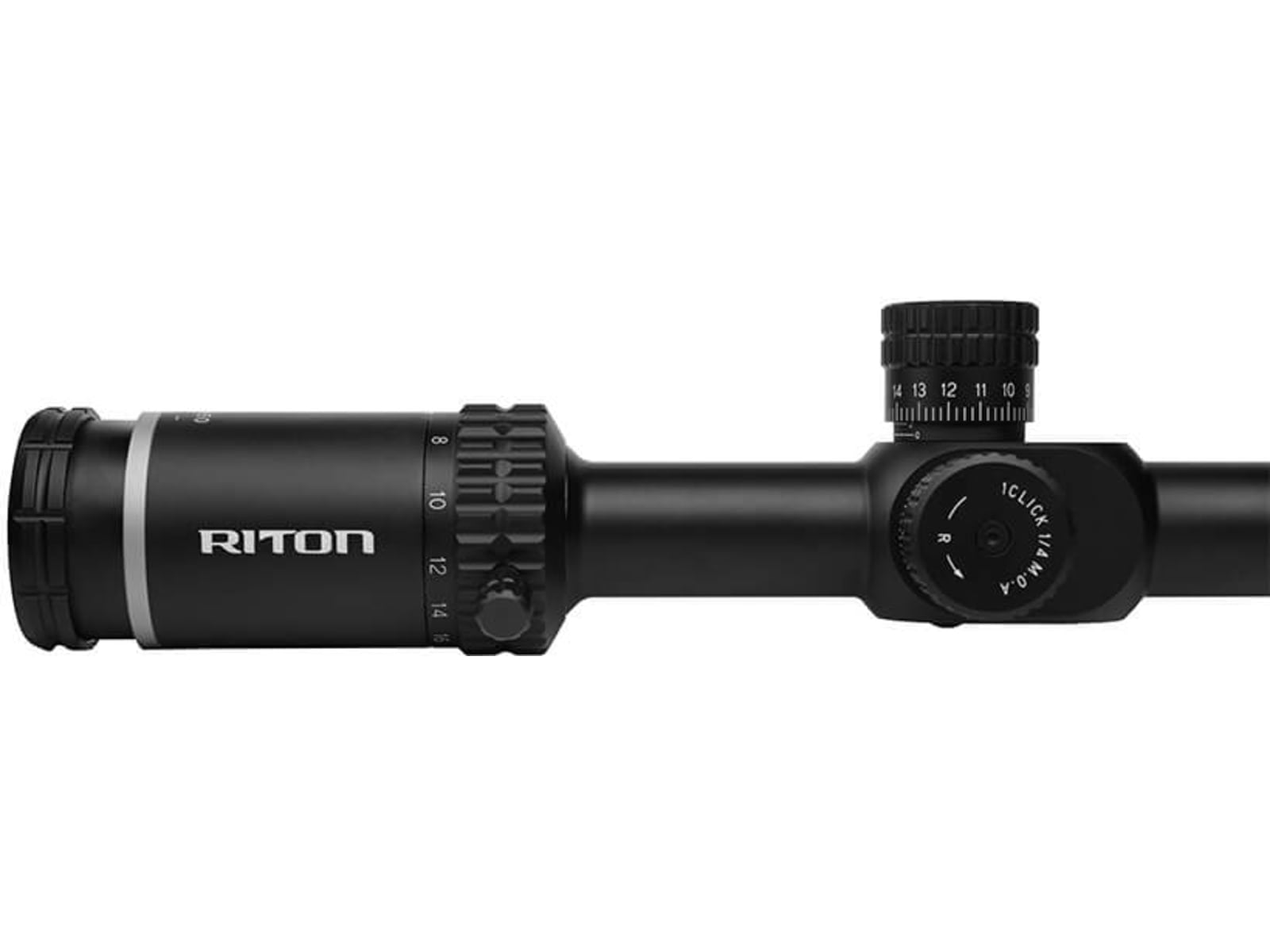 Riton Optics 1 Conquer 6-24x50mm Rifle Scope, 1in Tube, First Focal Plane, MPSR MOA Reticle, Black, NSN #