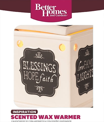 Better Homes and Gardens Wax Warmer, Blessings Hope Faith | eBay