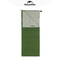 Naturehike, F150 Sleeping bag, Machine Washable Envelope Sleeping Bag, Skin-friendly and Breathable Washed Cotton Sleeping Bag, For Camping/Hiking/Backpacking/Home