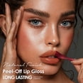 thumbnail image 5 of Julystar waterproof peel-off liquid lipstick, long-lasting matte base easy to remove, smudge-proof and non-transfer, perfect for everyday wear on all skin tones, 5 of 12