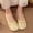 Yellow, variant on Aobny Teacher Shoes Ladies Shoes Slip On Shoes Flat Shoes Flats Micro-Wedge Shoe Round Toe Pull-On Orthopedic Yellow Womens Summer Shoes,Size 36
