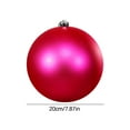 thumbnail image 3 of Rkxzt Inflatable Christmas Ornaments, 8 inch Outdoor Christmas Ball Ornaments, Holiday Yard Christmas Tree Decorations, Indoor and Outdoor Decoration Balls (Hot Pink), 3 of 6