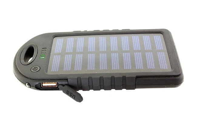 BUTTERFLY- Solar Power Bank Portable Charger 5000Mah External Battery