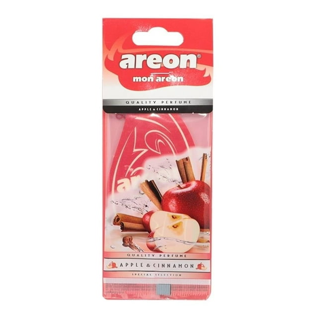 Aromatizante para auto Areon apple & cinnamon 1 pza