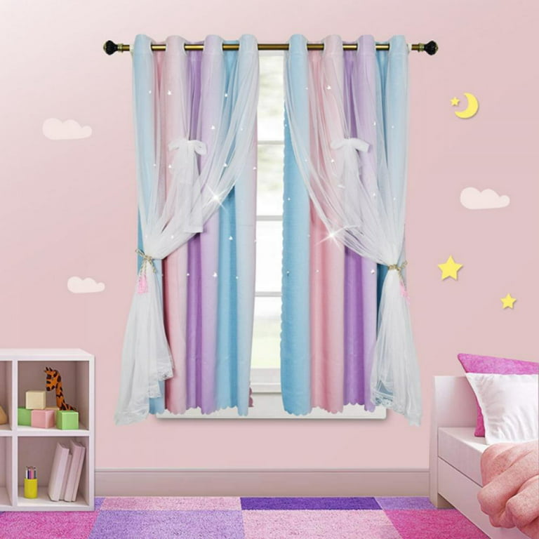 Pretty Comy Curtains For Girls Bedroom