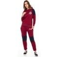 thumbnail image 3 of Notus Women Sweatsuits 2 Piece Set - Thick Fleece Lined Warm Long Sleeve Hoodies Sweatshirt Casual Sweatpants Tracksuit Lounge Set - Womens 2pcs Jogger Outfit Navy Maroon XXL, 3 of 7