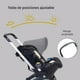 thumbnail image 2 of Carriola Para Bebé Starkids Polux Convertible Con Pañalera Negro Estrellas, 2 of 6