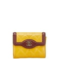 thumbnail image 1 of Pre-Owned CHANEL Matelasse Coco Mark Wallet/Coin Case/Business Card Case/Card Case... (Fair), 1 of 13