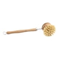 thumbnail image 1 of Cepillos de cocina con mango de madera y cerdas de nailon, ecológicos y resistentes a los arañazos., 1 of 9