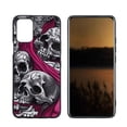 thumbnail image 1 of Compatible with LG Q52 Phone Case, Skull-7 Case Silicone Protective for Teen Girl Boy Case for LG Q52, 1 of 1