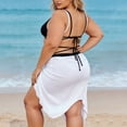 thumbnail image 4 of Stamzod Women Swimsuit Cover Up 2026 Summer Bathing Suit Swimwear Spaghetti Strap Vacation Beach Dress Plus Size Fashion White M, 4 of 8