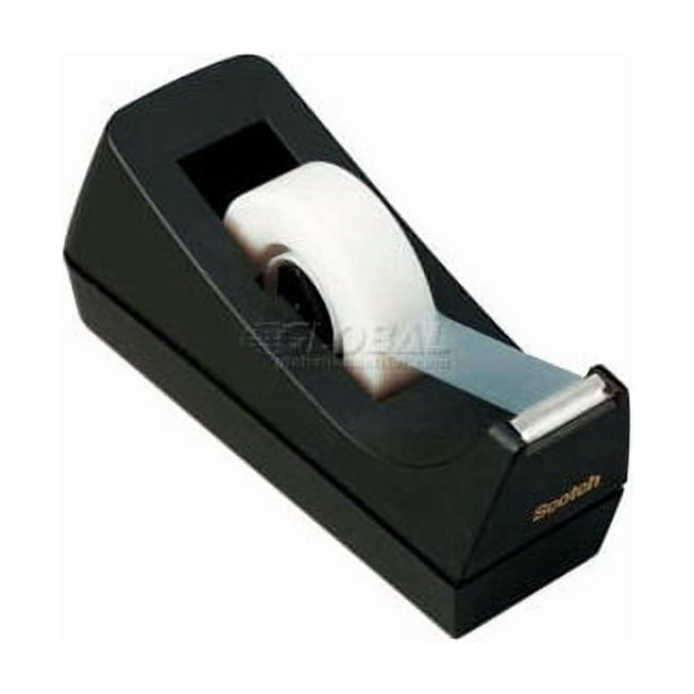 Scotch Classic Desktop Tape Dispenser, Black photo 1