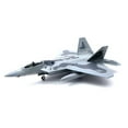 thumbnail image 2 of pitrice USA Airlines F-22 Raptor Airplane Model Fighter Aircraft 1/100 DieCast Model, 2 of 9
