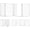 White, variant on Metal Freestanding Dog Gate with Door, 80” W x 32” H Dog Fence with Support Feet for Doorways, Stairs and Hallways, Portable Pet Gate for Indoor Use