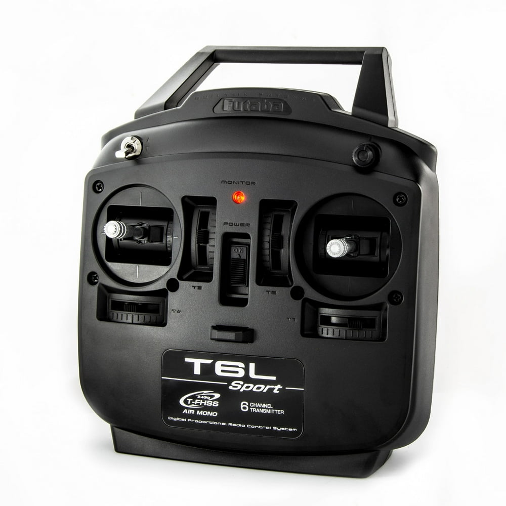 futaba 6 channel rc transmitter and receiver
