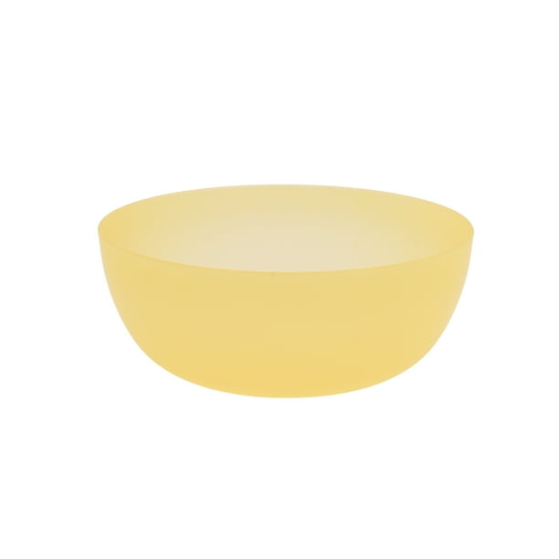 Mainstays Yellow Round Plastic Bowl, 38Ounce
