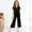 Black, variant on Girls Tracksuit Full Set 2 Piece - Kids Shorts Sleeve Loose T Shirts And rousers with Pockets Sets, Casual Solid Color Co Ord Outfit, Summer Tees Y2K Streetwear, School Clothes Gray 9-10 Years