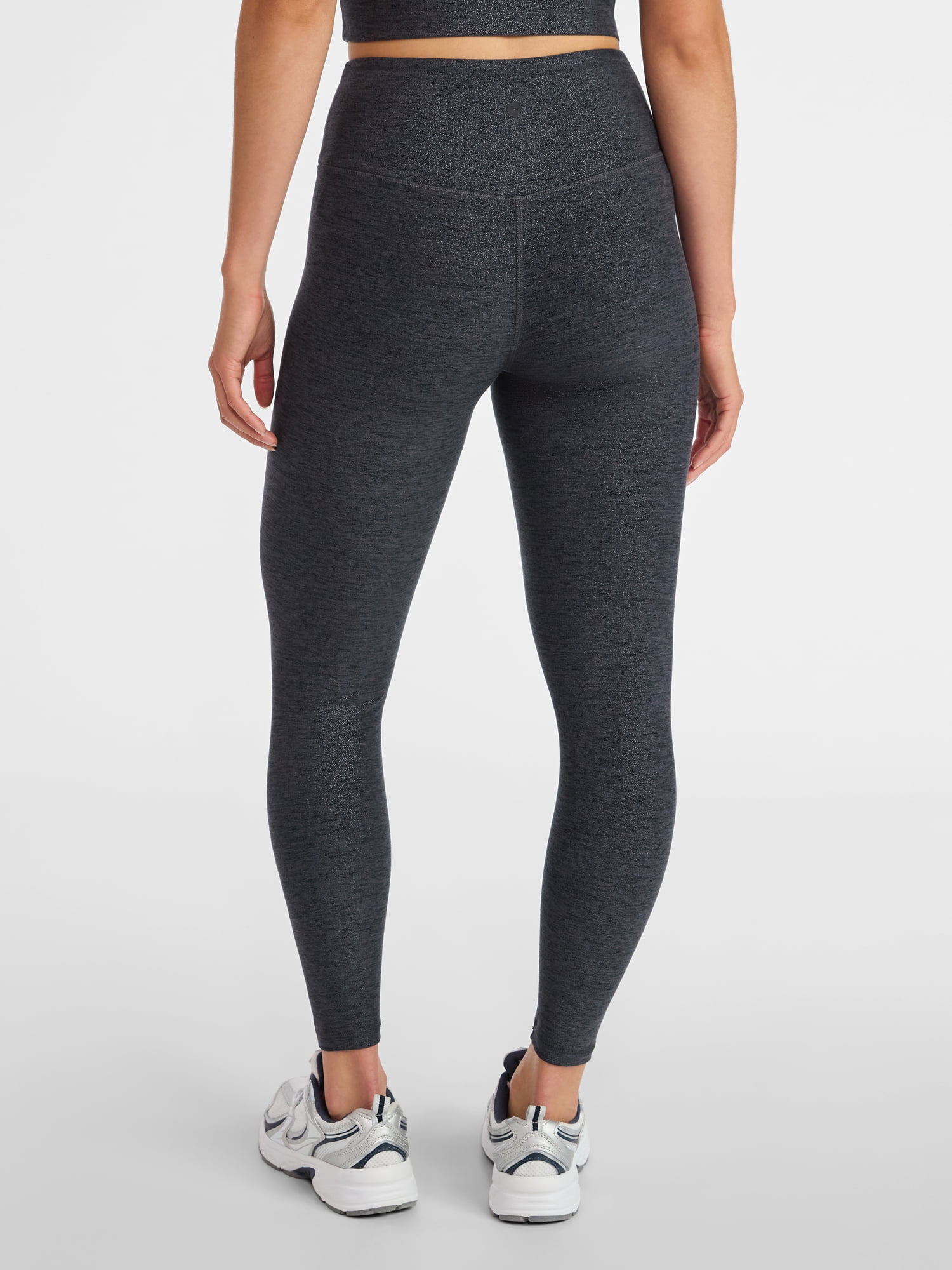 Avia Women's and Women’ Plus Foil Leggings, 7/8 Length, 25" Inseam, Sizes XS-4X