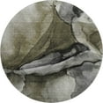 thumbnail image 2 of Addison Rugs Mayfield Premium Machine Washable Transitional Abstract Gray Round Rug, 8' x 8', 2 of 6