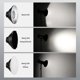 thumbnail image 3 of Reflector Beauty Dish NEEWER de 12/30 cm con soporte Bowens de metal, 3 of 7