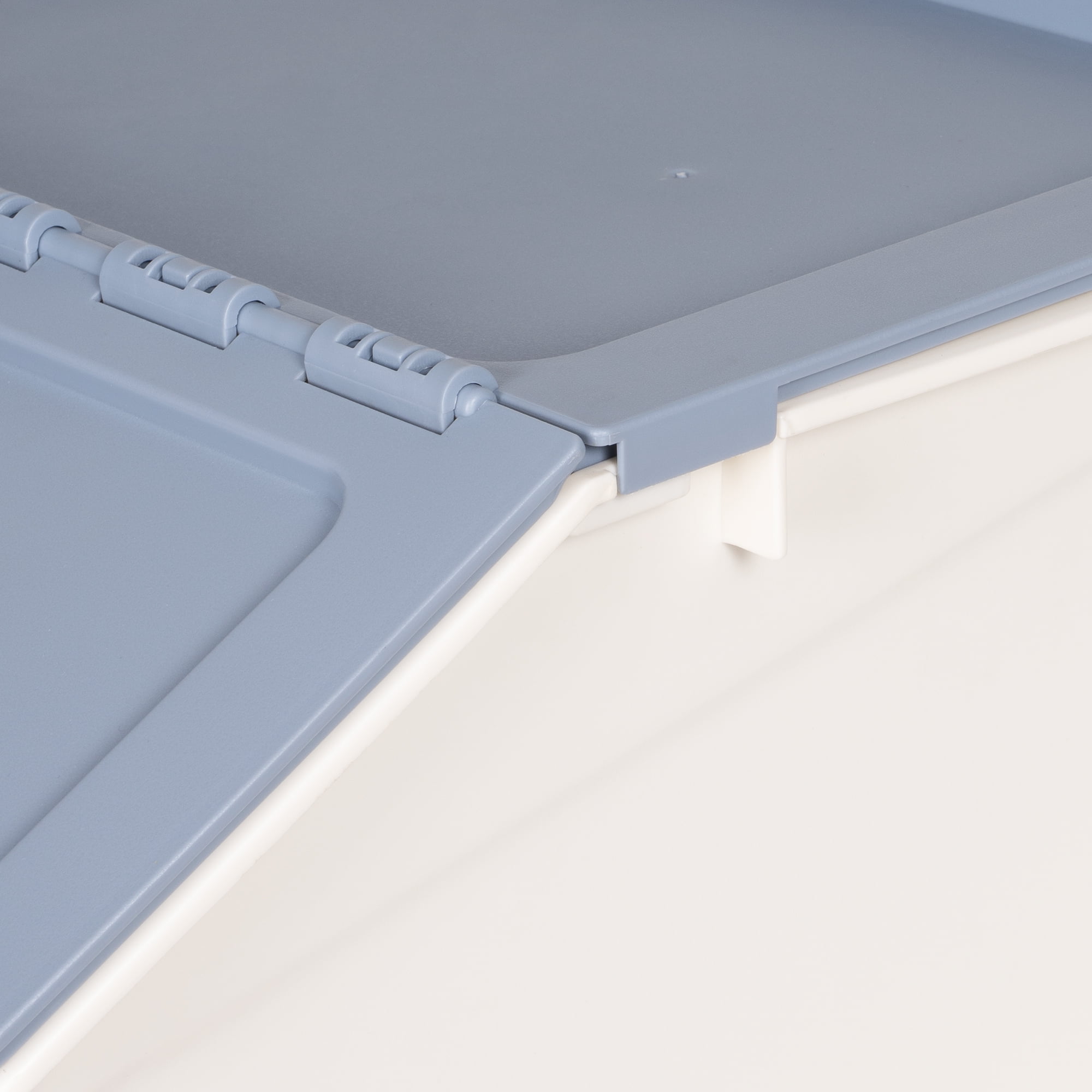 Neatfreak Kids Easy-Access Large Stackable Bin, Plastic, BLUE