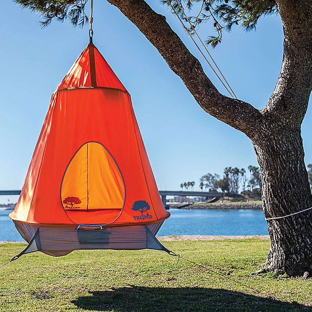 Treepod hanging treehouse clearance