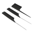 thumbnail image 4 of Highlighting Comb Set, Comfortable To Hold Hair Coloring Sectioning Comb Professional Tools Pointed Tail Glossy Round  For Individual Haircuts For Barbershops, 4 of 8