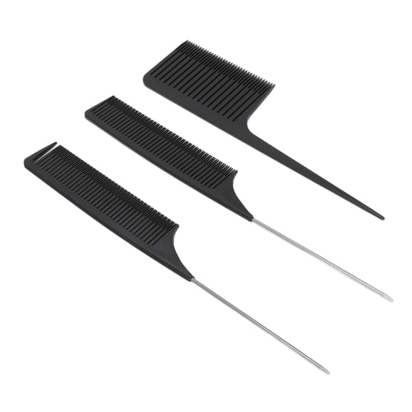 Highlighting Comb Set, Hair Parting Comb Comfortable To Hold For Individual Haircuts For Barbershops