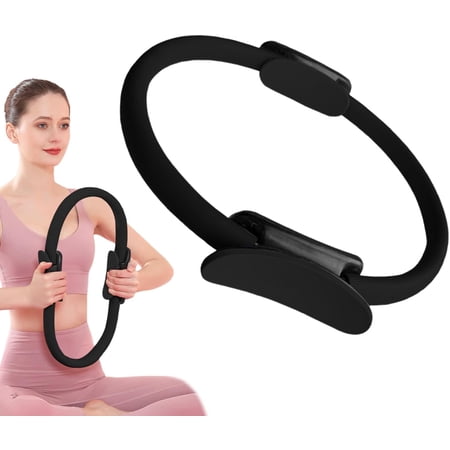 Magic Pilates Ring Fitness Circle for Yoga & Fitness, Durable Foam Handles, Resistance Circle for Toning Arms, Thighs, Legs & Core Strength Training