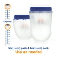 thumbnail image 5 of Imitation Breast Feeding Milk Bottle 3 5oz Plus 3 8oz Baby Bottle with 6 Extra Nipples and a Bottle Brush 13 pecks, 5 of 13