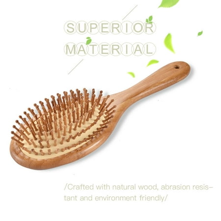 Uarter Wooden Massage Comb Scalp Massage Brush Air Cushion Combs Anti-static (Best Wooden Comb In India)