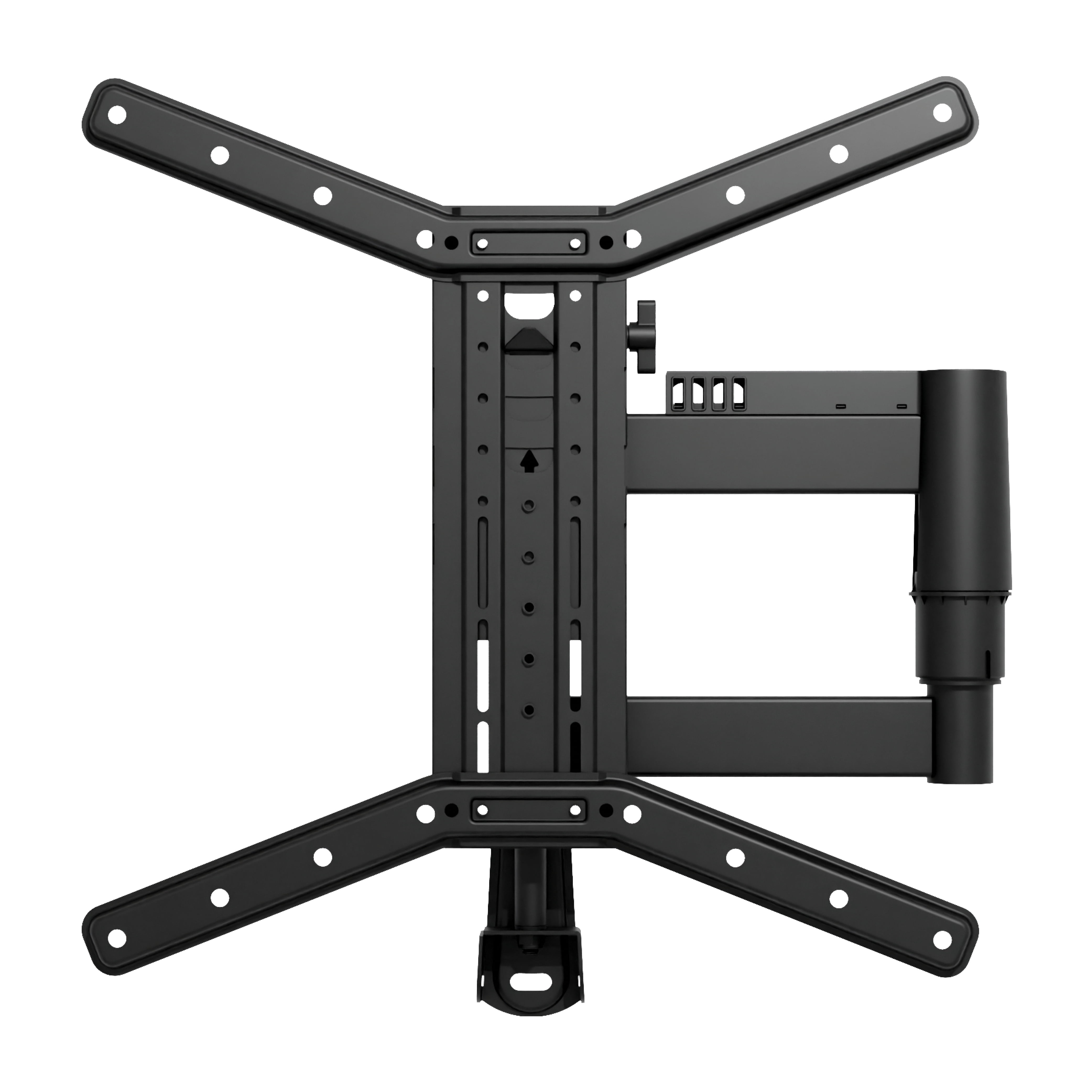 Sanus VuePoint Full-Motion TV Wall Mount for TVs 26"-65" up to 55 lbs – Height Adjust with Swivels, Tilts, and Extends up to 19" From the Wall