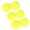 Fluorescent Yellow, variant on Nieyigj 6 Pcs Tennis Racket Damper Silicone Shock Absorber Tennis Ball Shaped Vibration Dampeners Orange