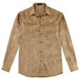 thumbnail image 4 of AZoiNM Men's Print Patchwork Casual Shirt Slim Fit Long Sleeve No Pocket, 4 of 10