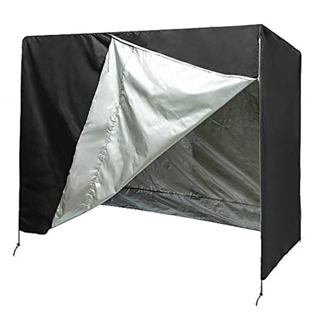 Garden Hanging Chair Swing Chair Protection Cover Two Zipper Waterproof Dustproof Windproof -