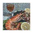 thumbnail image 1 of Seafood Symphony Pointillism - Canvas, 1 of 10