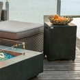 thumbnail image 4 of COSIEST 20lb Propane Square Green Fire Pit Tank Table, 4 of 6